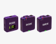 RODE Wireless GO (Gen 3) es un potente sistema de micrófono inalámbrico compacto color Morado