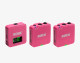 RODE Wireless GO (Gen 3) es un potente sistema de micrófono inalámbrico compacto color Rosa