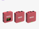 RODE Wireless GO (Gen 3) es un potente sistema de micrófono inalámbrico compacto color Rosa