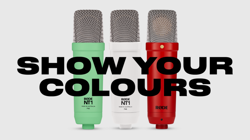 Micrófono RØDE NT1 Signature Series: Sonido icónico con orgullo mexicano